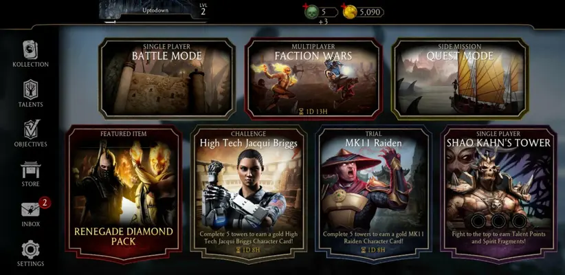 Mortal Kombat android App screenshot 1